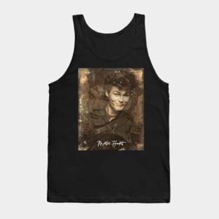 Vintage Morten Harket 80s Fan Art Tank Top